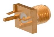 RF CONN, SMA JACK, 50 OHM, END LANCH