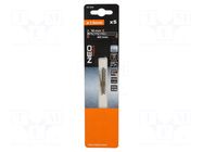 Drill set; for metal; Ø: 1.5mm; L: 40mm; Working part len: 18mm NEO TOOLS