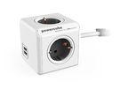 PowerCube Extended 1.5m USB Grey