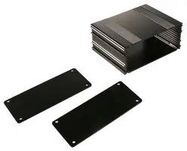 CASE, ALUMINIUM, BLACK, 109X45X80MM