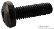 SCREW, POZI PAN, STEEL, BLK, M5X16,PK100