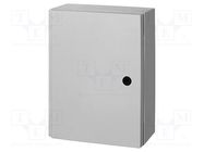 Enclosure: wall mounting; X: 415mm; Y: 315mm; Z: 170mm; CAB; grey FIBOX