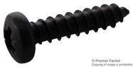 SCREW, POZI PAN, STEEL, BLK, #4X1/2