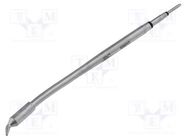 Tip; bent chisel; 1.2x0.7mm; longlife; for  soldering iron JBC TOOLS
