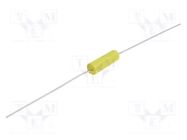 Capacitor: polypropylene; 0.1uF; 250VDC; Ø6x15mm; THT; ±5% Jb Capacitors