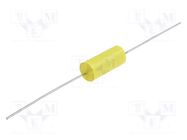 Capacitor: polypropylene; 0.47uF; 400VDC; Ø9.5x20.5mm; THT; ±5% Jb Capacitors