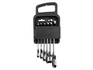 FLEXIBLE COMBINATION WRENCH SET 8-15 mm - 6 pcs