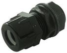 CABLE GLAND, PA, 7MM, M13, BLACK