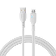Joyroom Premium Series A13 USB-A / micro USB 2.4A 2m Cable - White, Joyroom