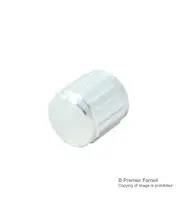 KNOB, ALUMINIUM, FLUTED, 15MM