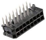 CONNECTOR, HEADER, 16POS, 2ROW, 3MM