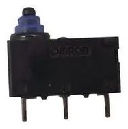 MICROSWITCH, PIN PLUNGER, SPDT, 12V, 2A