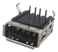 USB CONN, 2.0, USB TYPE A, RCPT, THT