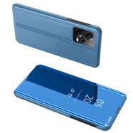 Clear View Case for Xiaomi Redmi Note 12 5G / Poco X5 5G cover with flip cover blue, Hurtel