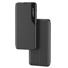 Eco Leather View Case Cover for Xiaomi Redmi Note 12 5G / Poco X5 5G with Flip Stand Black, Hurtel