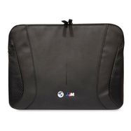 BMW Carbon&amp;Perforated sleeve for a 14&quot; laptop - black, BMW