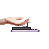 Wireless powerbank 10000mAh Joyroom JR-W050 20W MagSafe with ring and stand - black, Joyroom