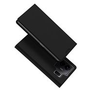 Dux Ducis Skin Pro Case For Realme GT Neo 5 / Realme GT3 Flip Cover Card Wallet Stand Black, Dux Ducis