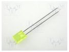 LED; rectangular; 5x2mm; yellow; 2÷8mcd; 110°; Front: flat; 20mA KINGBRIGHT ELECTRONIC