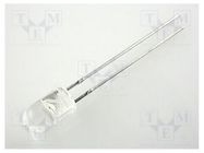 LED; 5mm; red; 50÷200mcd; 30°; Front: convex; 2÷2.5V KINGBRIGHT ELECTRONIC