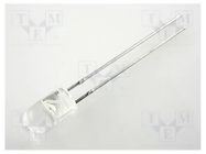 LED; red; 5mm; 50÷200mcd; 30°; Front: convex; 2÷2.5VDC KINGBRIGHT ELECTRONIC