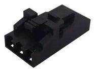 CONNECTOR, RCPT, 3POS, 1ROW, 2.54MM
