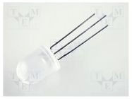 LED; red/green; 10mm; 50°; Front: convex; 2÷2.5/2.2÷2.5VDC KINGBRIGHT ELECTRONIC