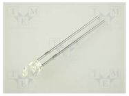 LED; yellow; 3mm; 200÷1300mcd; 50°; Front: convex; 2÷2.5VDC KINGBRIGHT ELECTRONIC