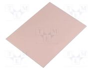 Laminate; aluminium; 1mm; L: 100mm; W: 75mm; Coating: copper SOLDER PEAK