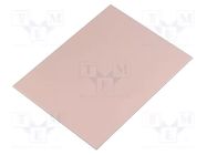 Laminate; aluminium; 1mm; L: 100mm; W: 75mm; Coating: copper SOLDER PEAK