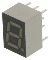 DISPLAY, 7 SEG, GREEN, COMMON ANODE