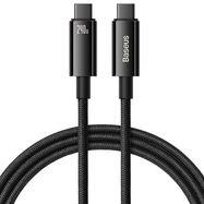 Baseus CAWJ040001 USB-C - USB-C cable 240W 480Mb/s 1m - black, Baseus