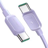 Joyroom Multi-Color Series A14 USB-C / USB-C 100W Cable 1.2m - Purple, Joyroom