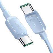 Joyroom Multi-Color Series A14 USB-C / USB-C Cable 100W 1.2 m - Blue, Joyroom