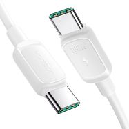 Joyroom Multi-Color Series A14 USB-C / USB-C 100W Cable 1.2m - White, Joyroom