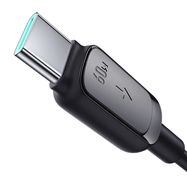 Joyroom Multi-Color Series A14 USB-C / USB-C 60W Cable 1.2m - Black, Joyroom