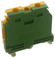 TERMINAL BLOCK, DIN RAIL, 2POS, 8AWG