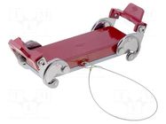 Protection cover; size 104.27; with double latch; hot condition ILME