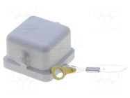 Protection cover; size 21.21; for latch; IP44,IP66,IP67,IP69; CK ILME
