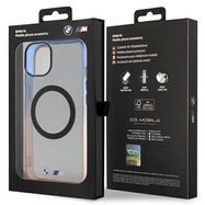 BMW Gradient Bumper MagSafe case for iPhone 14 Plus - gray, BMW
