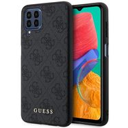 Guess GUHCSM33G4GFGR M33 5G M336 grey/grey hard case 4G Metal Gold Logo, Guess