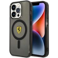 Ferrari FEHMP14LUKK iPhone 14 Pro 6.1" black/black hardcase Translucent Magsafe, Ferrari