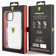 Ferrari FEHMP14MURKT iPhone 14 Plus 6.7" clear/transparent hardcase Outline Magsafe, Ferrari