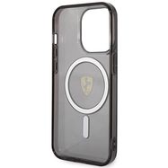 Ferrari FEHMP14XURKK iPhone 14 Pro Max 6.7" black/black hardcase Translucent Magsafe, Ferrari