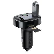 Bluetooth transmitter / car charger Baseus S-09A (Overseas Edition) - black, Baseus