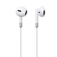 Joyroom JR-EW01 in-ear wired mini jack headphones with remote control - white, Joyroom