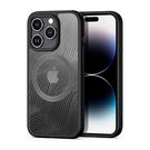 Armored case for iPhone 15 Pro with MagSafe Dux Ducis Aimo Mag - black, Dux Ducis