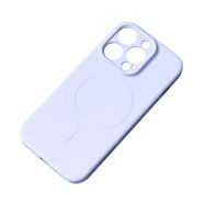 iPhone 14 Plus Silicone Case Magsafe - light blue, Hurtel