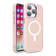 Magnetic case with MagSafe Color Matte Case for iPhone 14 Plus - pink, Hurtel