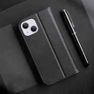 Dux Ducis Hivo iPhone 15 Plus RFID Blocking Wallet Case - Black, Dux Ducis